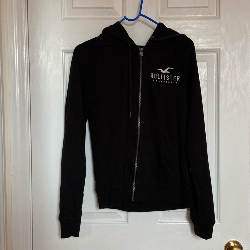 Hollister zip up hoodie